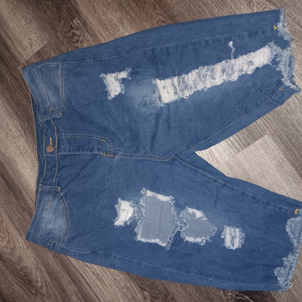 Women's Blue Jean shorts